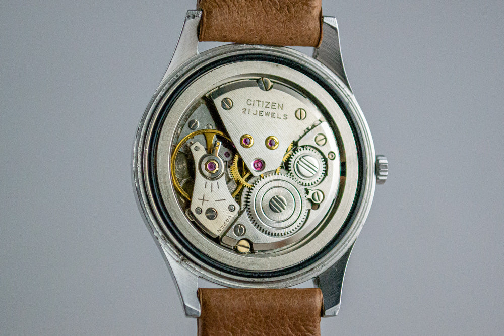 Citizen Homer Second Setting Railway JNR lumeville montre vintage