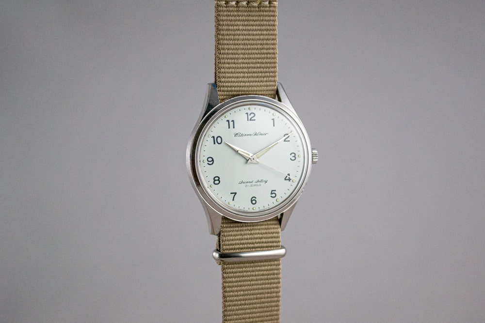 Citizen Homer Second Setting Railway JNR lumeville montre vintage
