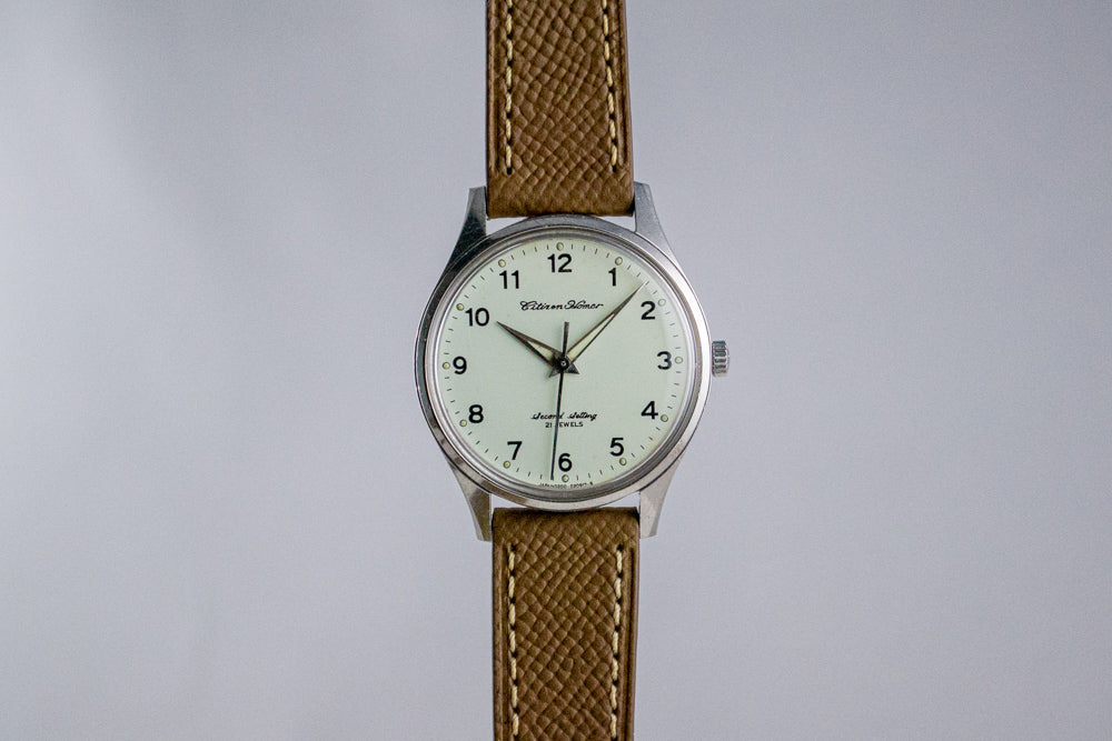 Citizen Homer Second Setting Railway JNR lumeville montre vintage