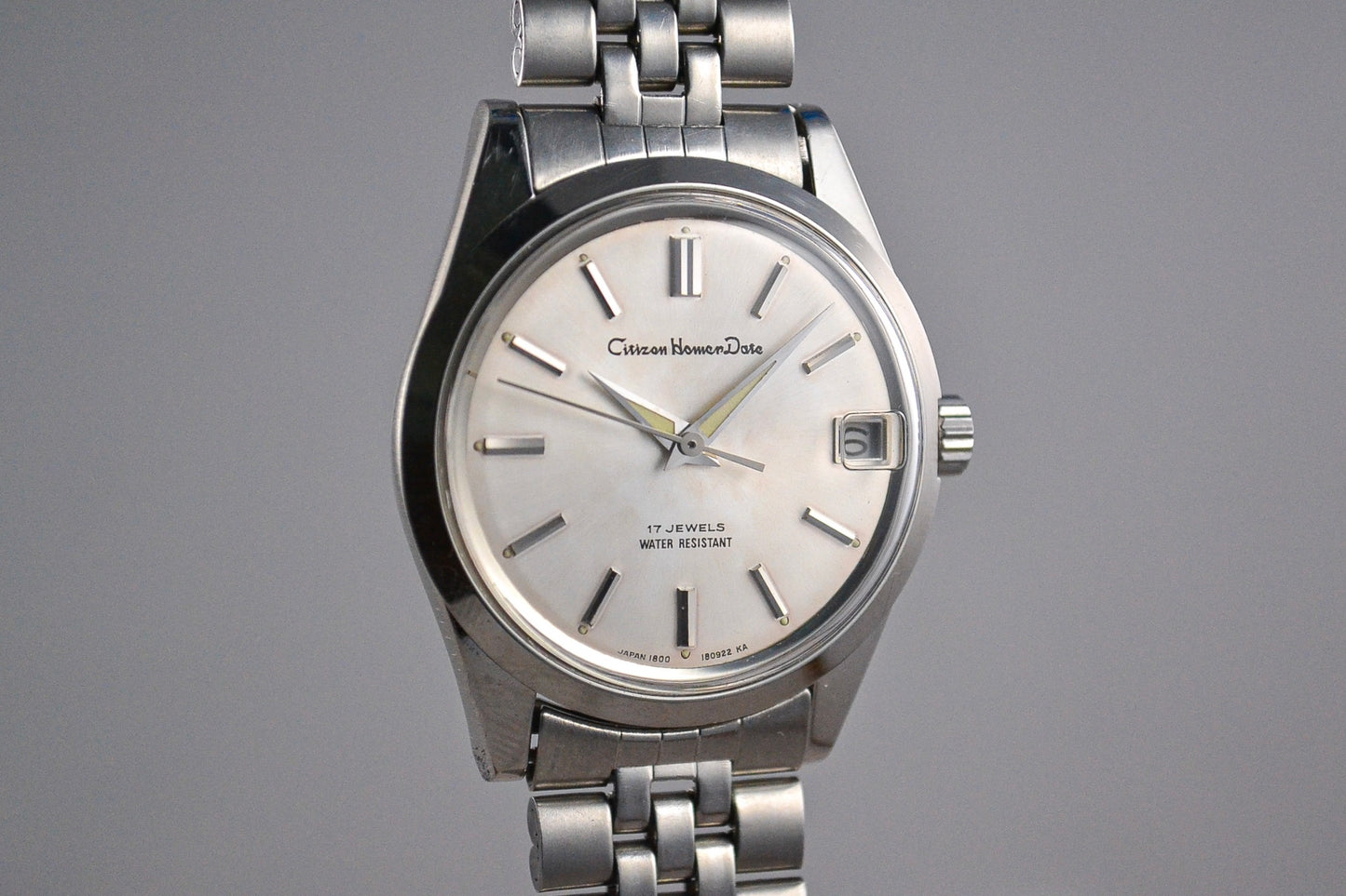 Citizen Homer Date 63-1019 lumeville montre vintage