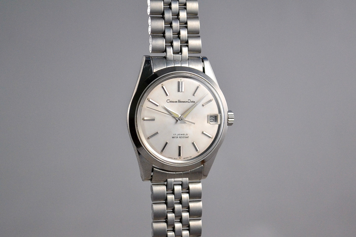Citizen Homer Date 63-1019 lumeville montre vintage