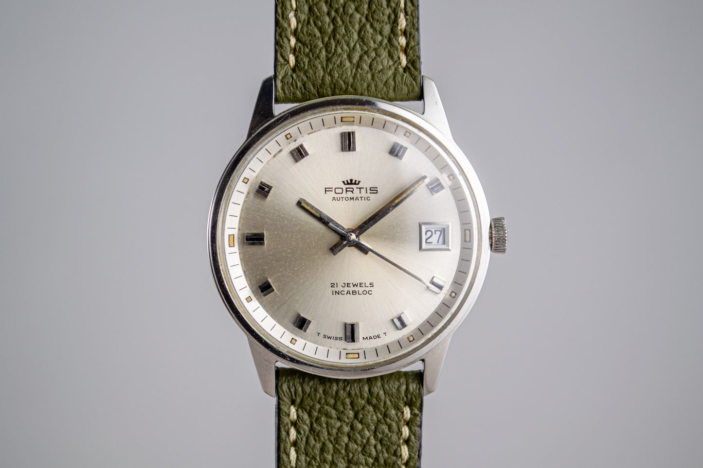 Fortis 6235 Automatic eta 2452 lumeville montre vintage