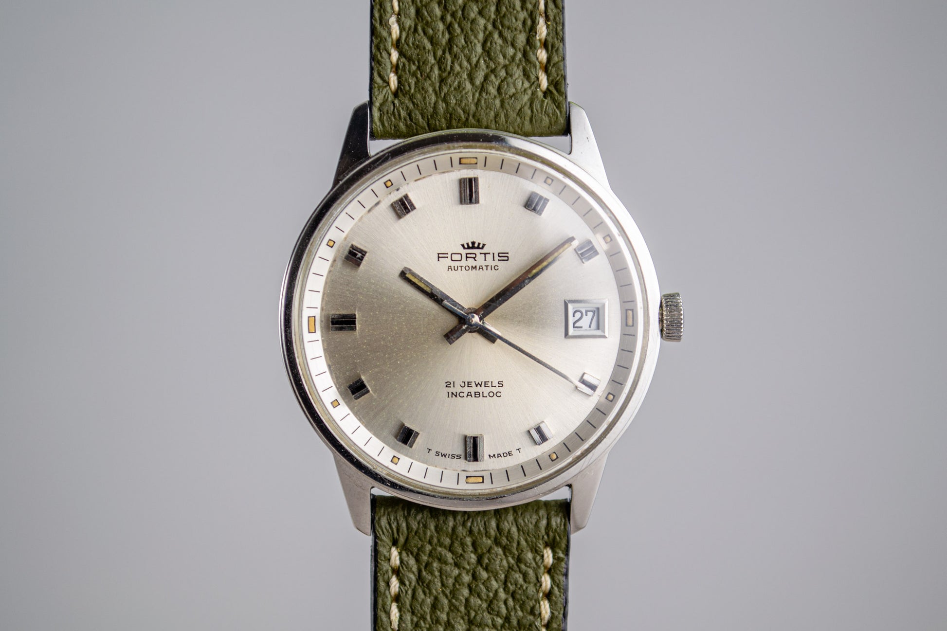 Fortis 6235 Automatic eta 2452 lumeville montre vintage