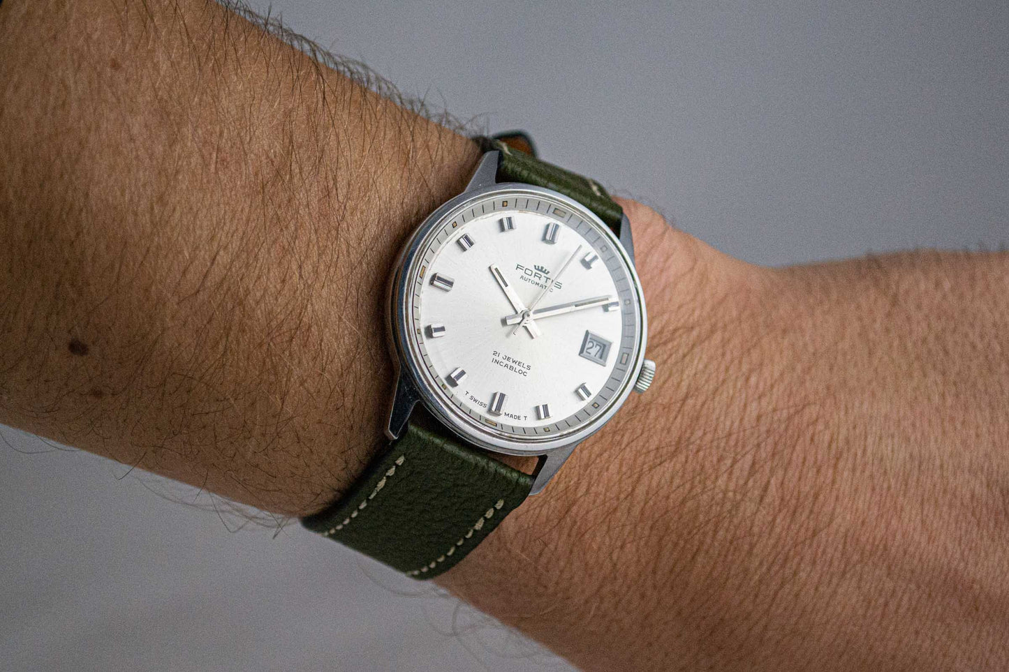 Fortis 6235 Automatic eta 2452 lumeville montre vintage