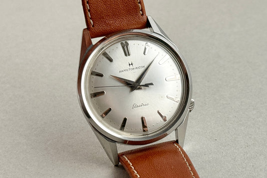 Hamilton Ricoh Electric 555E lumeville montre vintage