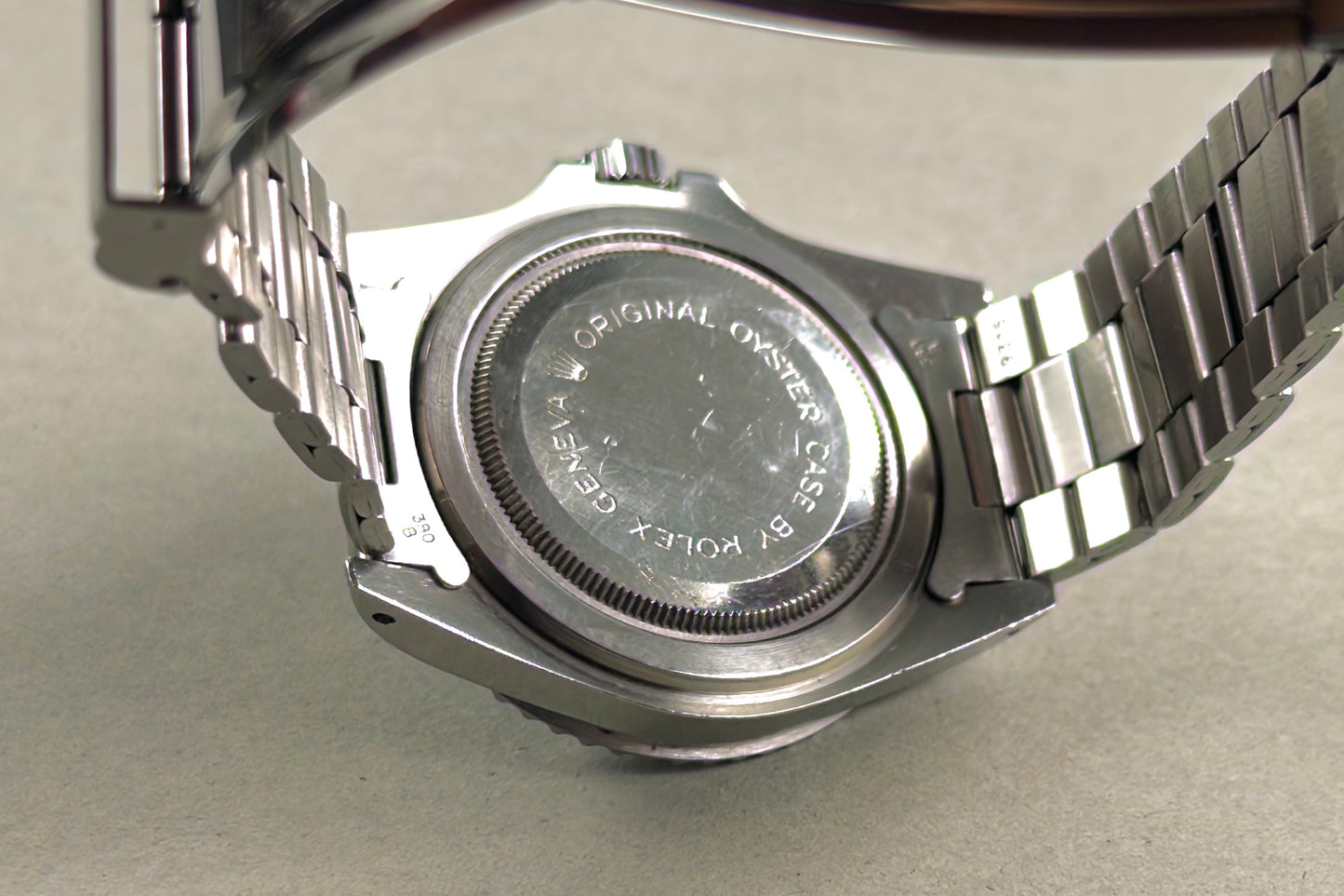 Tudor Submariner ref. 79090 1995 black tritium vintage dive watch Lumeville vintage watch rolex caseback