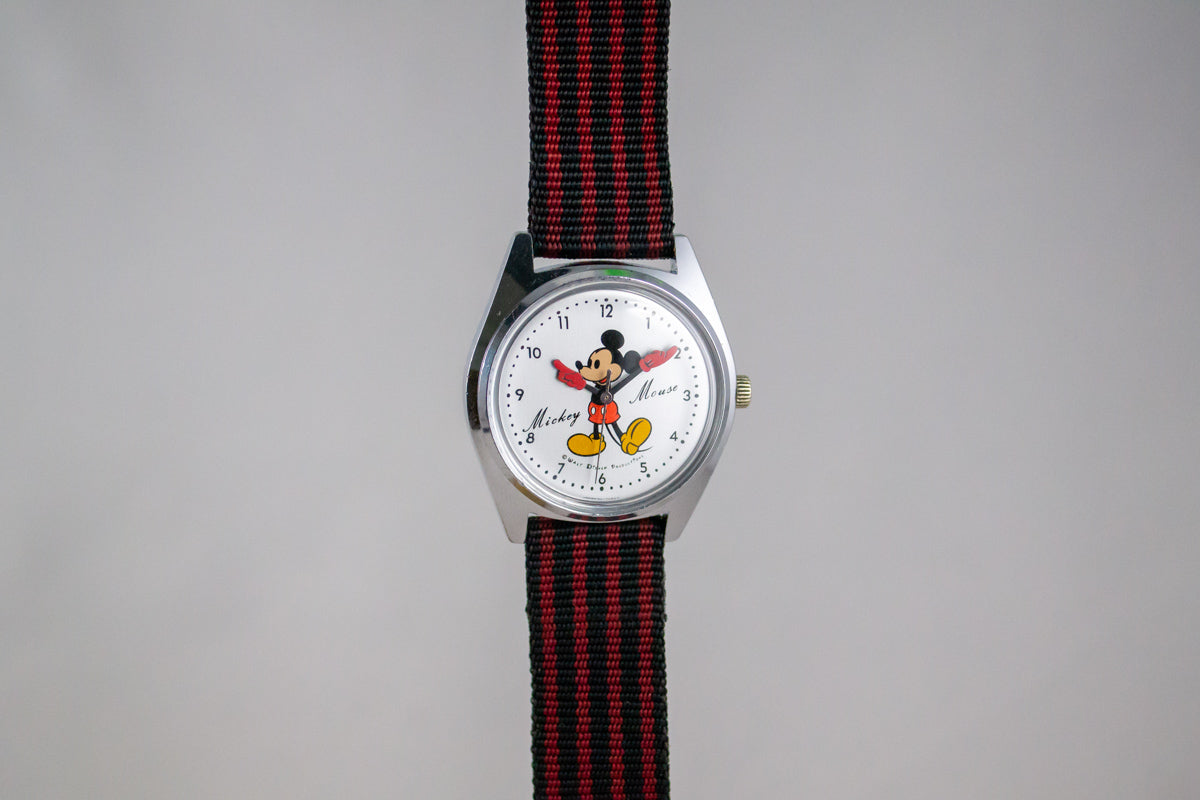 Seiko Mickey Mouse 5000-7000 lumeville montre vintage