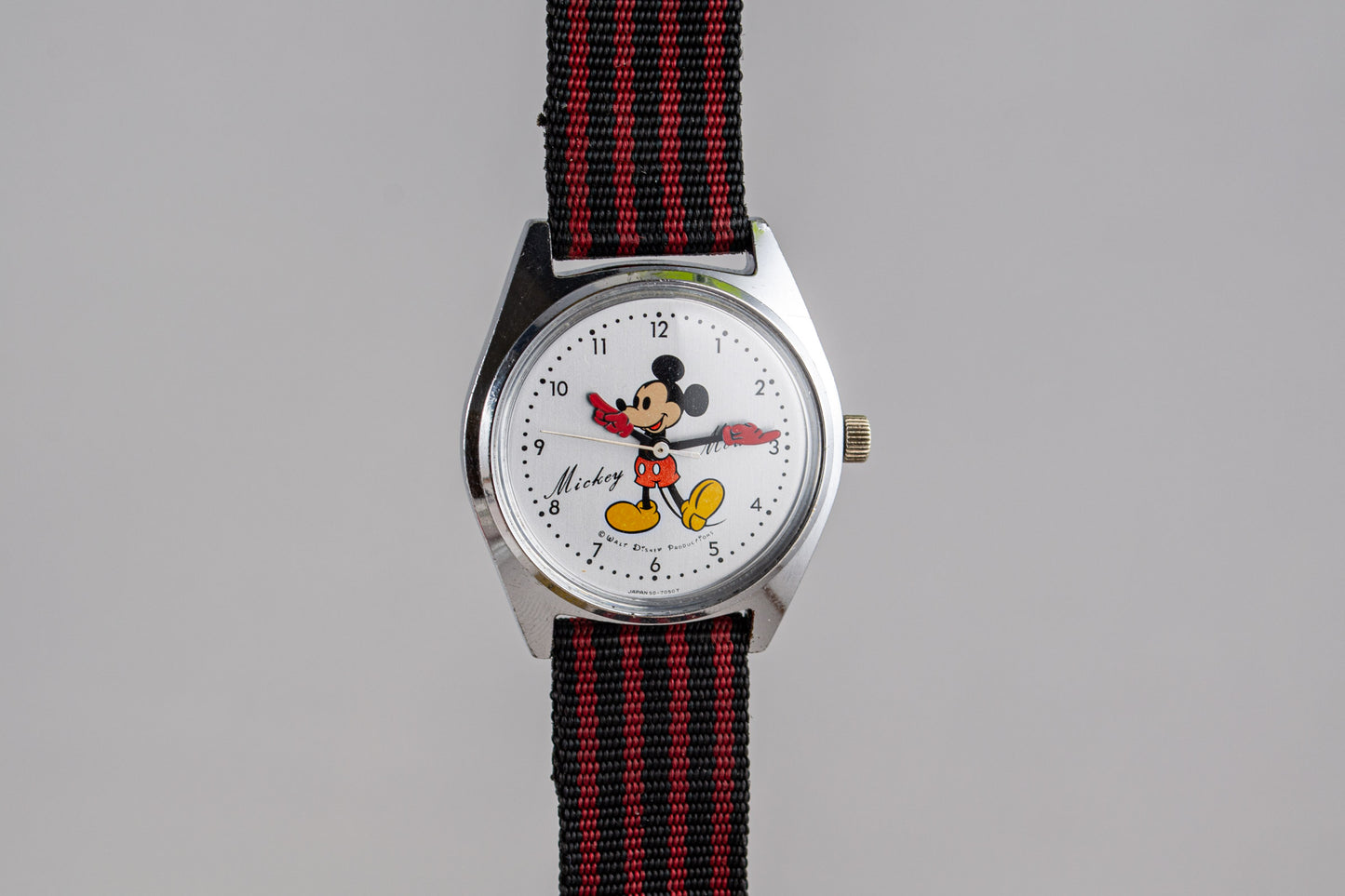 Seiko Mickey Mouse Walt Disney 5000-7000 lumeville montre vintage