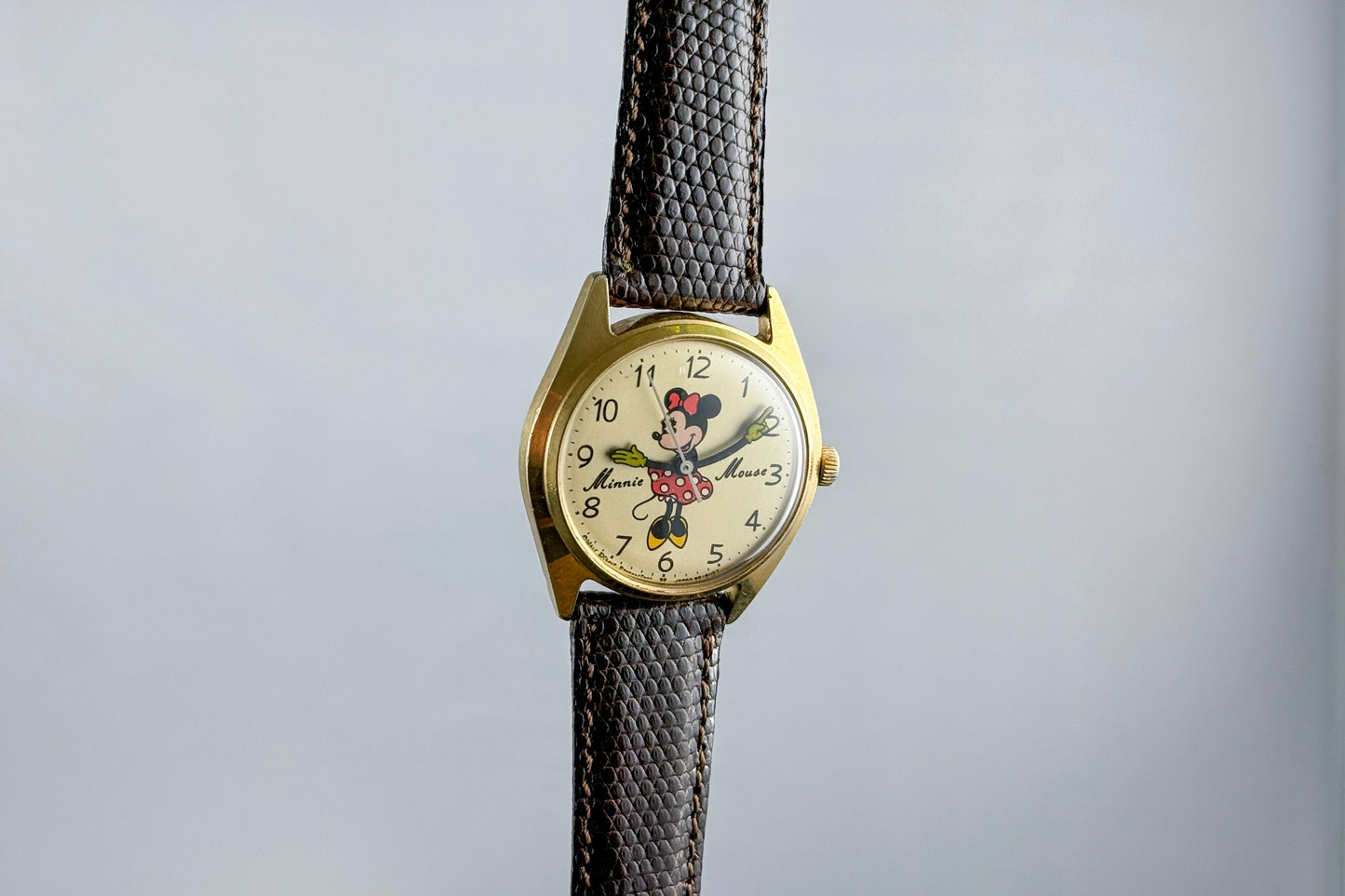 Seiko Minnie Mouse Walt Disney 5000-6030 lumeville montre vintage