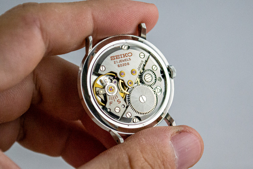 Seiko Skyliner 6220-7020 Morelli lumeville montre vintage