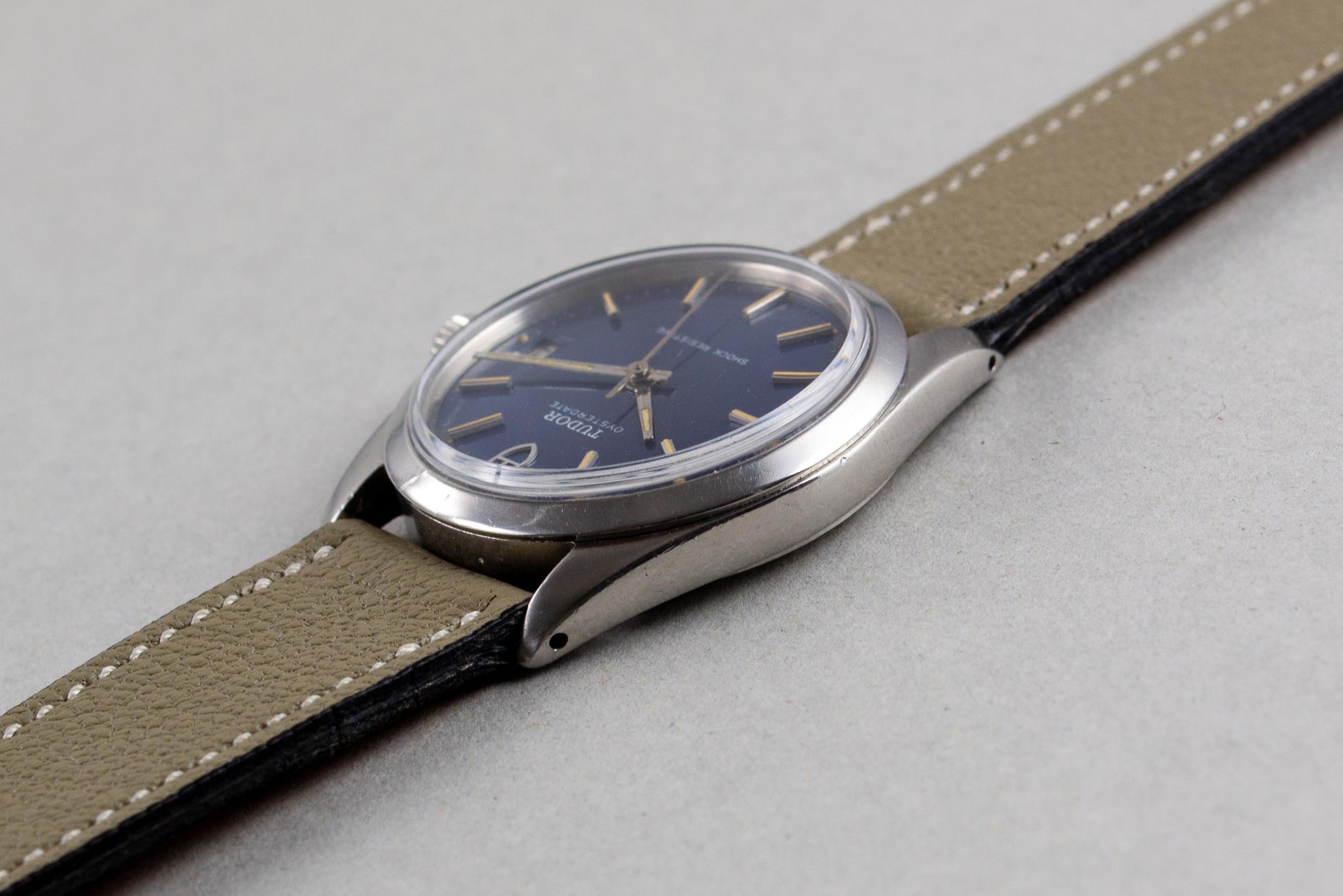 Tudor Oysterdate 7992-0 Bleue lumeville montre vintage