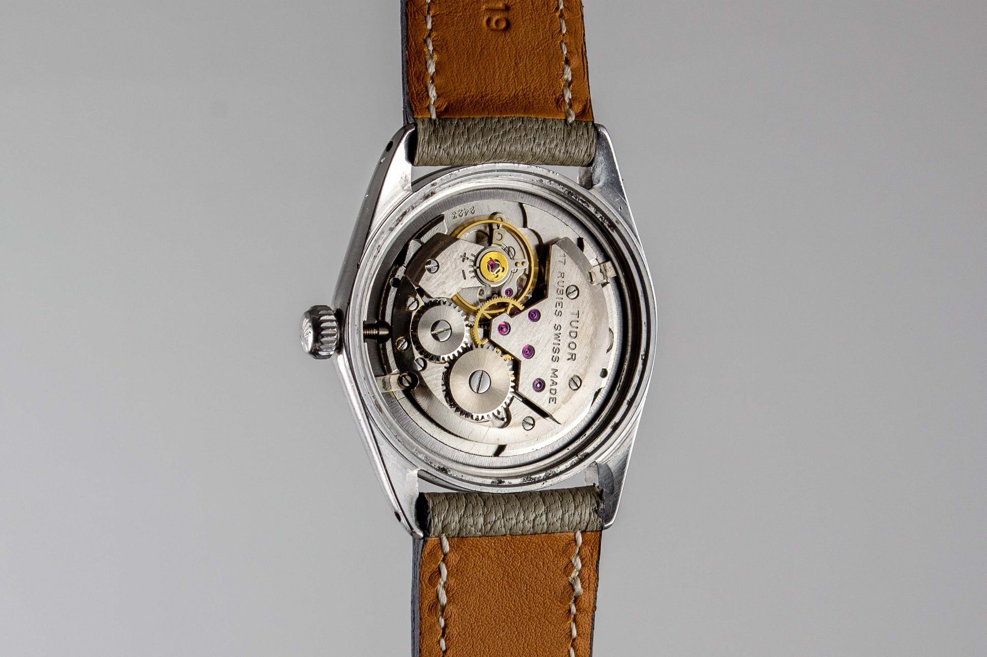 Tudor Oysterdate 7992-0 Bleue lumeville montre vintage