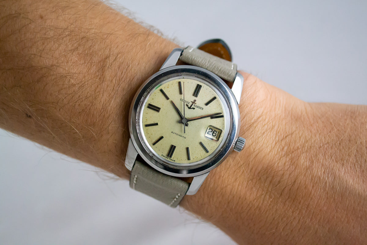 Ulysse Nardin Automatic 20 ATM N11HB lumeville montre vintage
