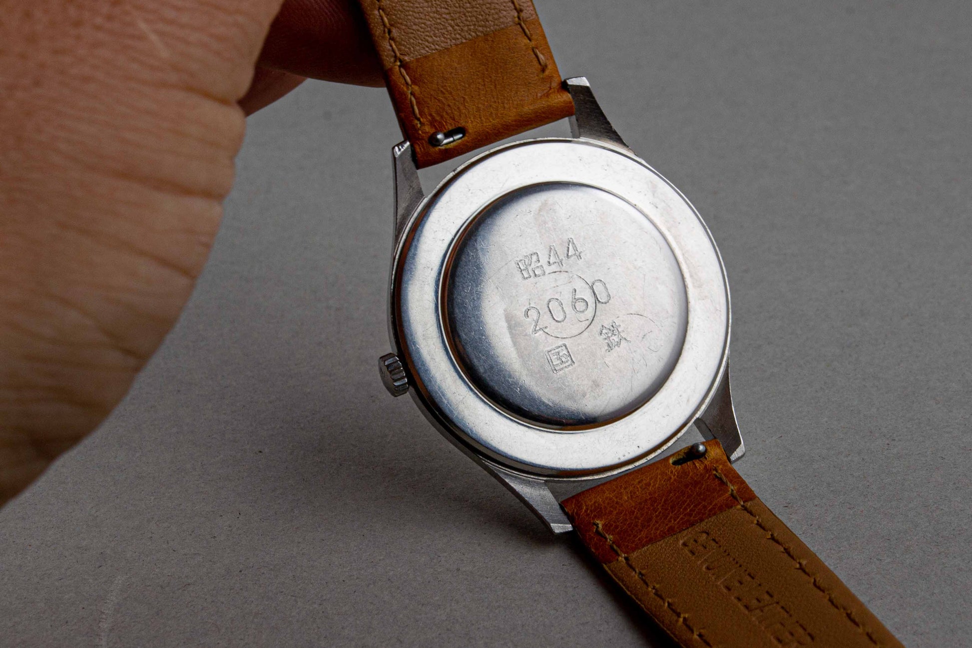 montre vintage Citizen Homer Second Setting Railway JNR lumeville