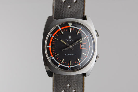 montre vintage Lip Nautic-Ski Mk2 Electronic lumeville