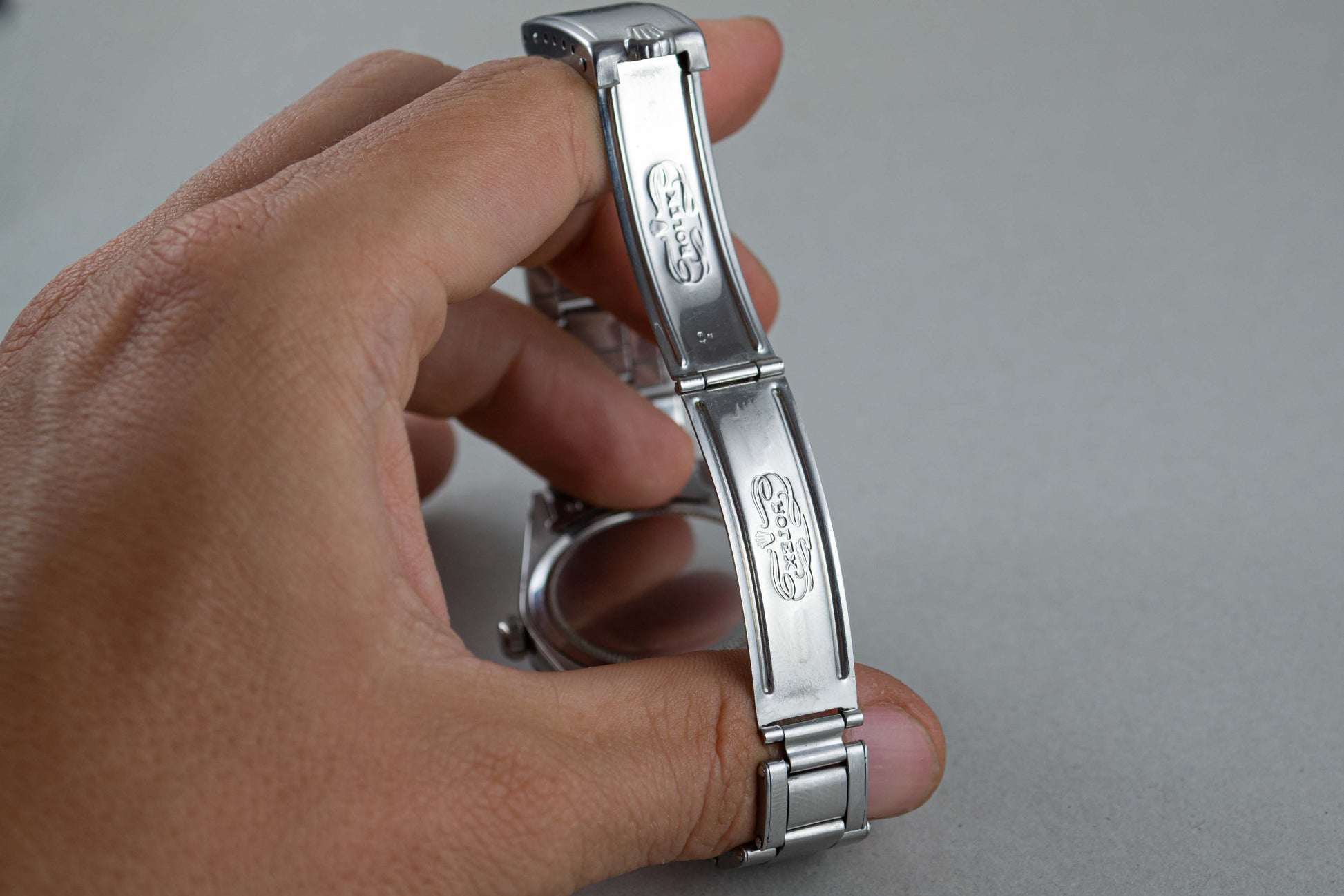 montre vintage Rolex OysterDate 6694 Precision lumeville