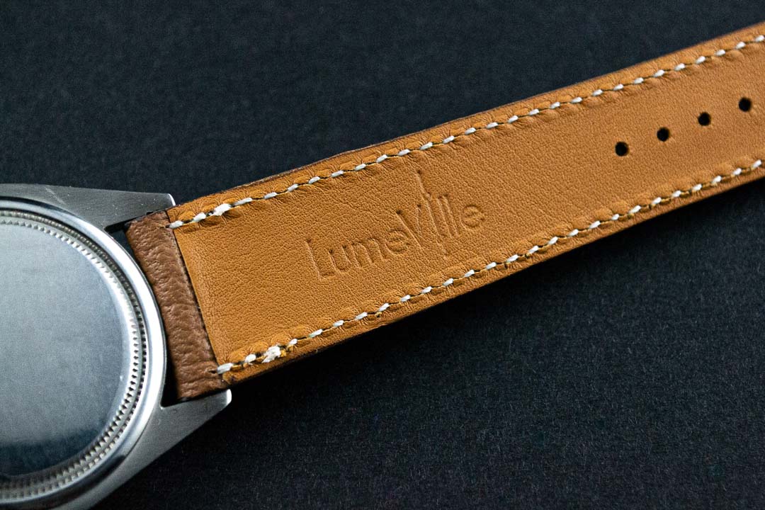 Bracelet LumeVille GOAT Whisky Olive Taupe rmontre vintage