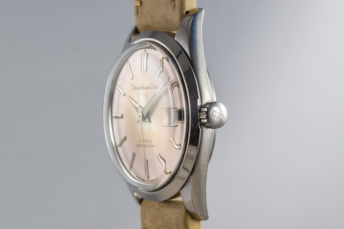 Citizen Homer Date 63-1019 lumeville montre vintage
