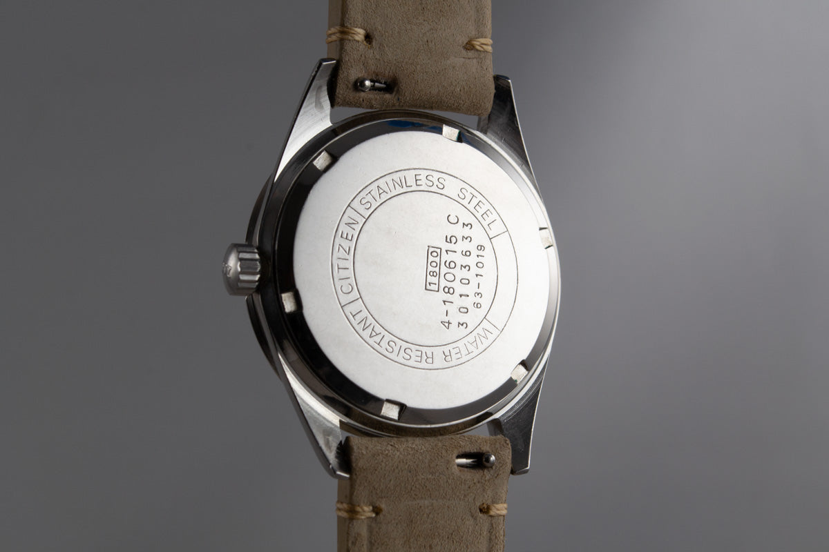 Citizen Homer Date 63-1019 lumeville montre vintage