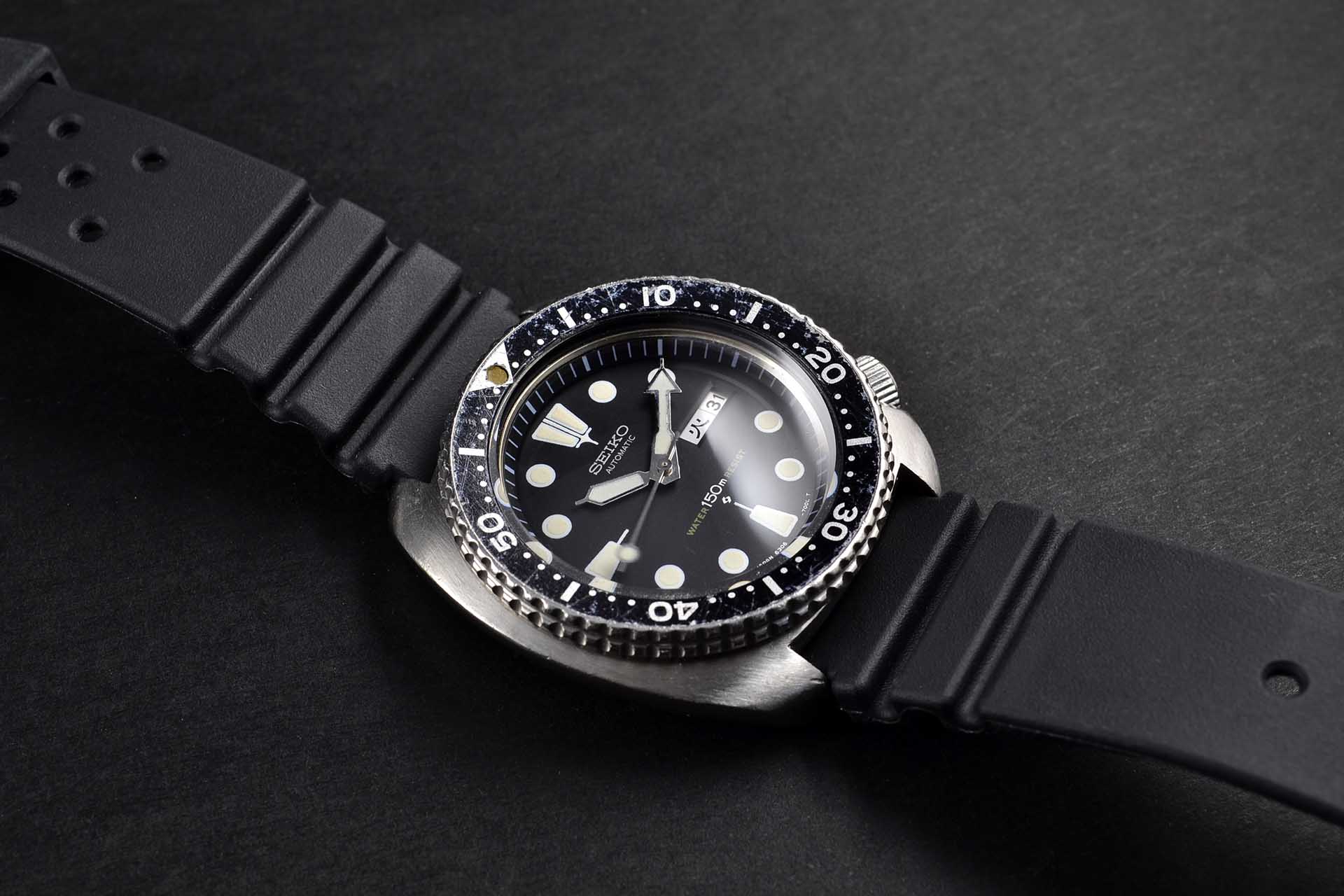lumeville Seiko Turtle 6306-7001 JDM vintage diver