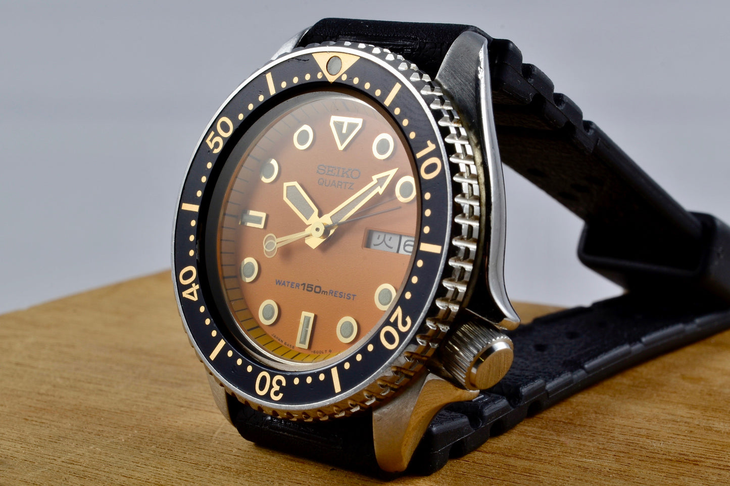 Seiko Diver 6458 Orange de 1981 - LumeVille