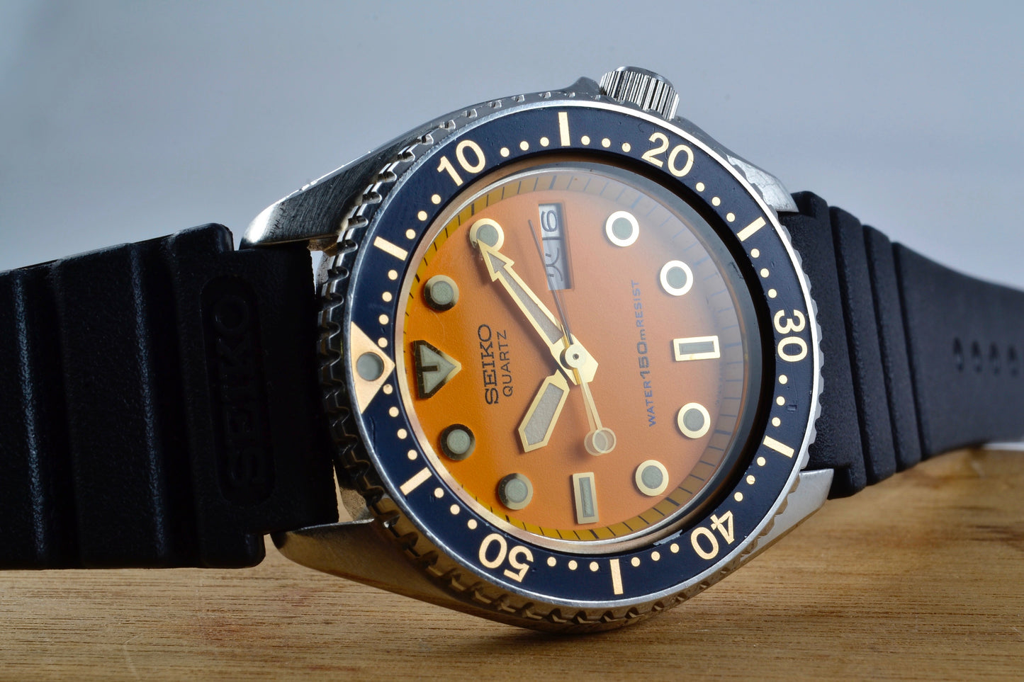 Seiko Diver 6458 Orange de 1981 - LumeVille