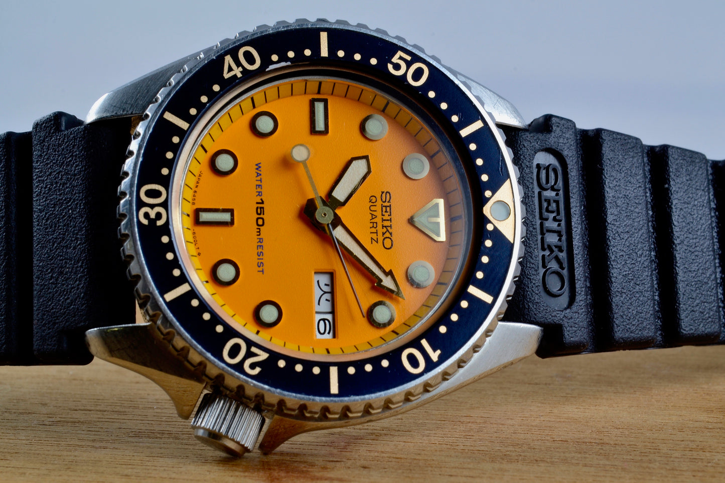 Seiko Diver 6458 Orange de 1981 - LumeVille