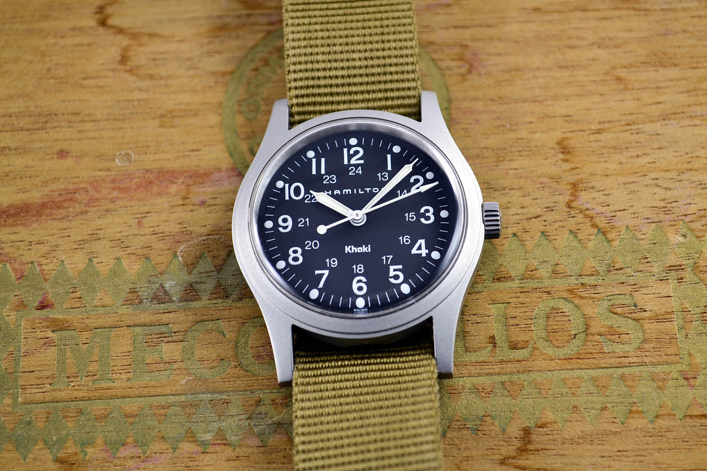 montre vintage militaire lumeville Hamilton Khaki Mécanique