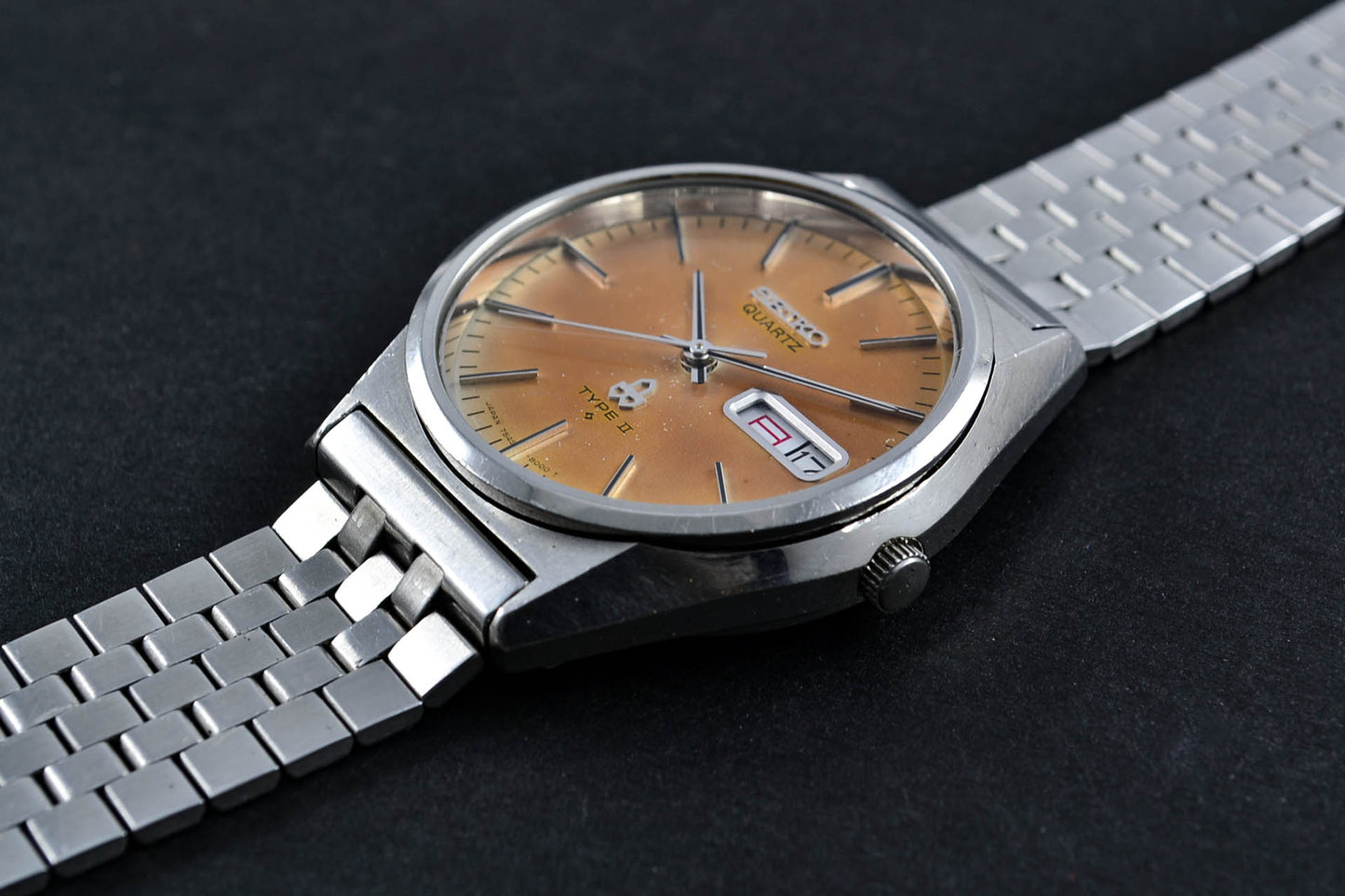 lumeville montre vintage Seiko Quartz JDM Type II 7546-8000