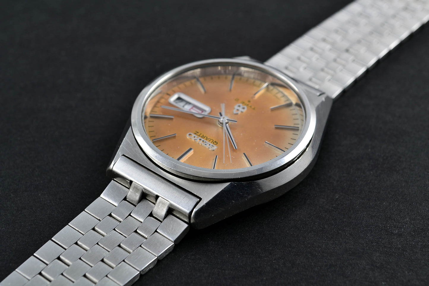 lumeville montre vintage Seiko Quartz JDM Type II 7546-8000