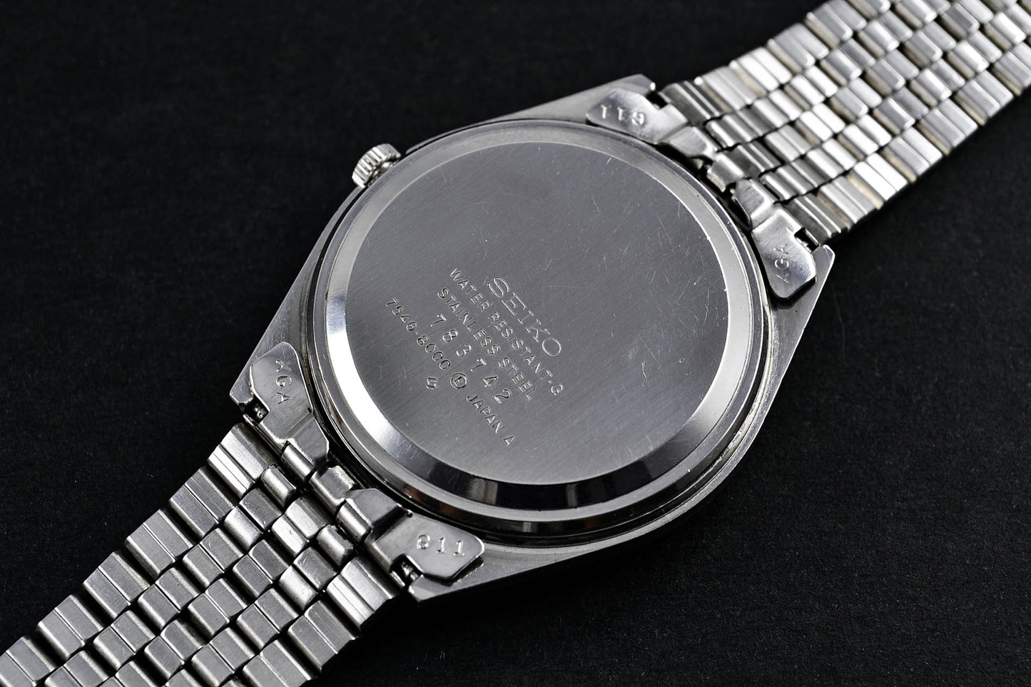 lumeville montre vintage Seiko Quartz JDM Type II 7546-8000
