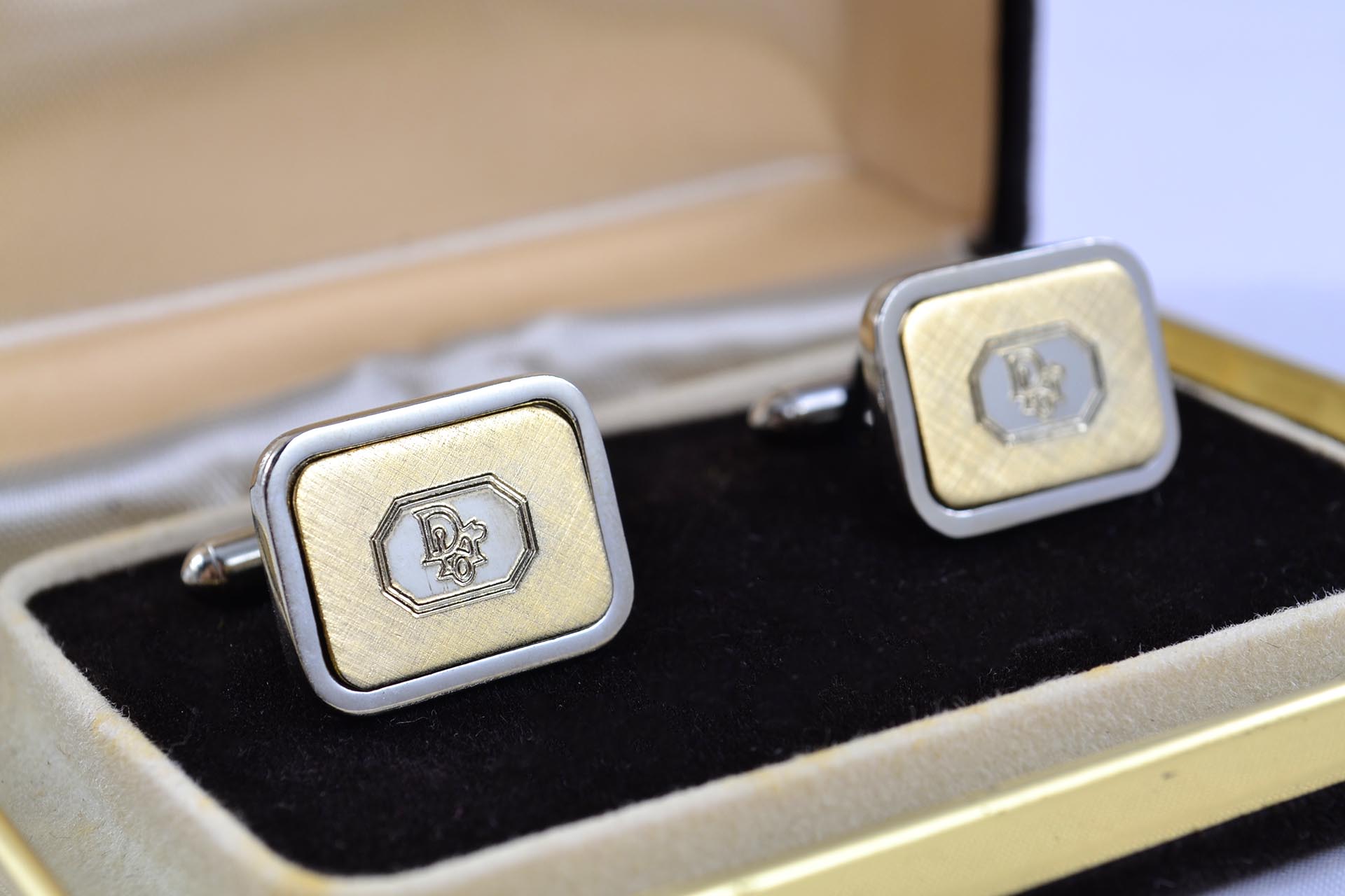 Dior - Boutons de manchette vintage - LumeVille