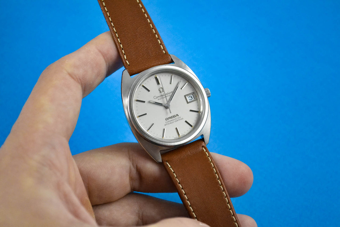 Omega Constellation C Shape 168.0056 lumeville montre vintage