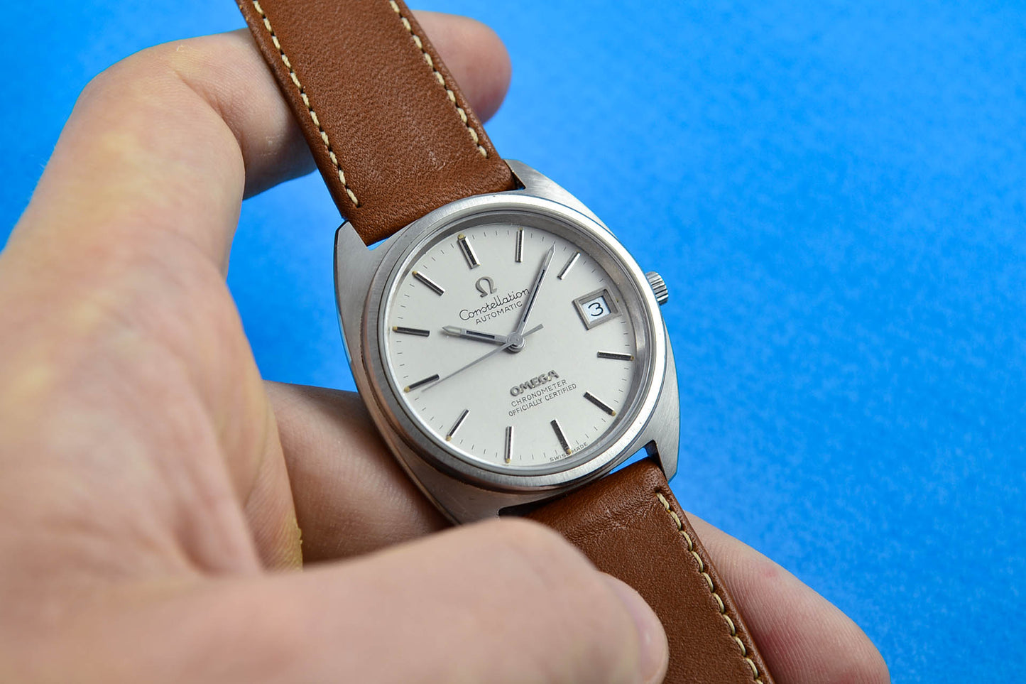 Omega Constellation C Shape 168.0056 lumeville montre vintage