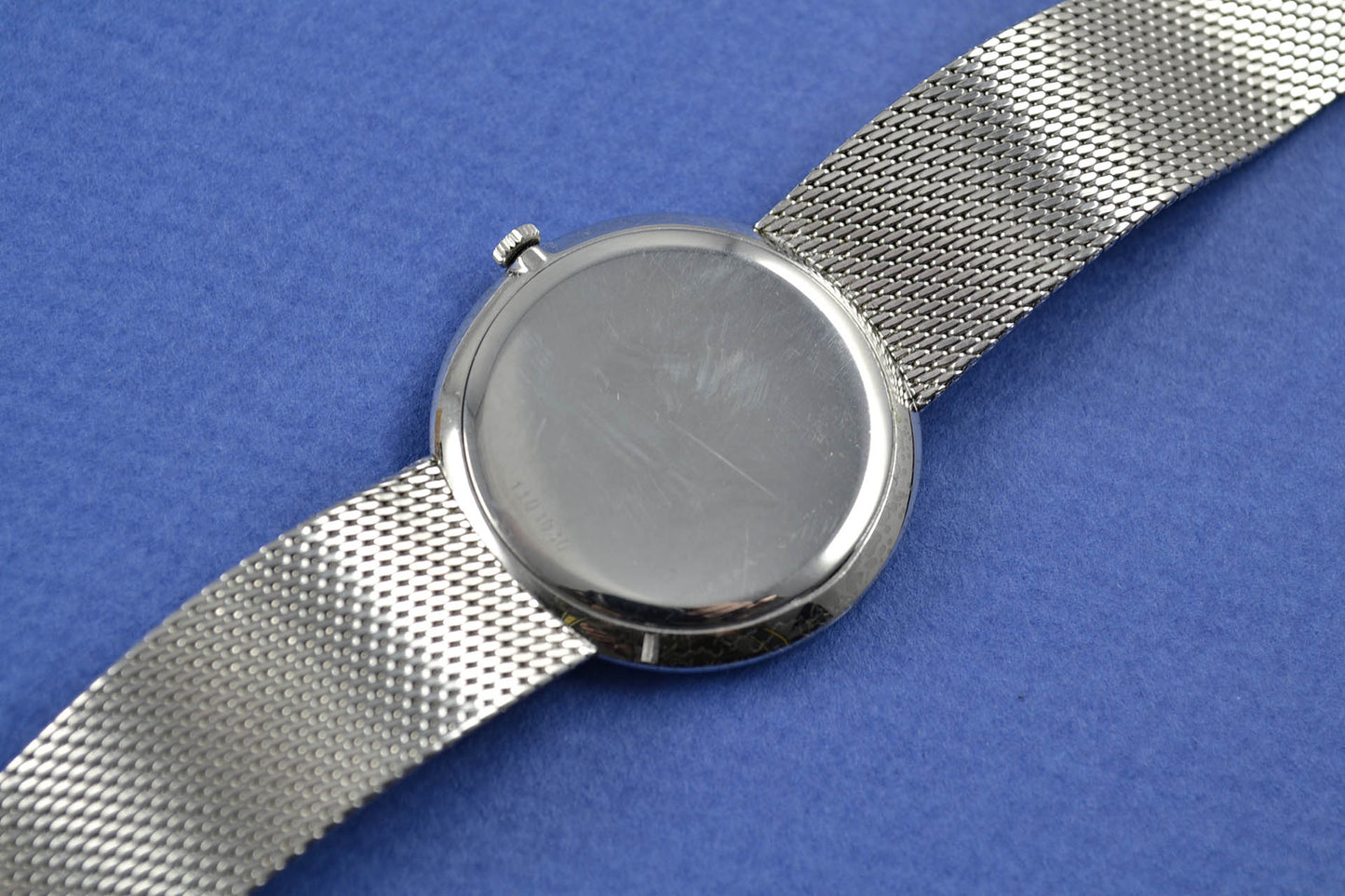 Juvenia Slim Vagues Grises peseux 7001 lumeville montre vintage