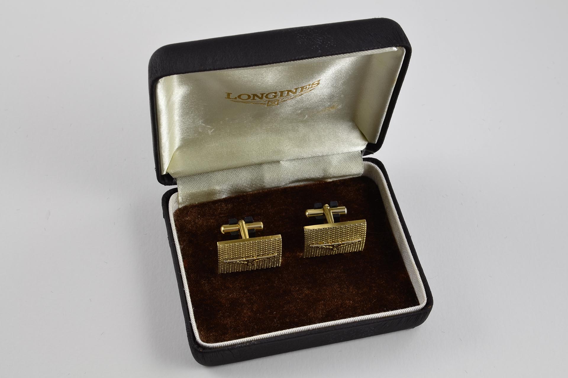 Longines - Boutons de manchette effet maille - LumeVille