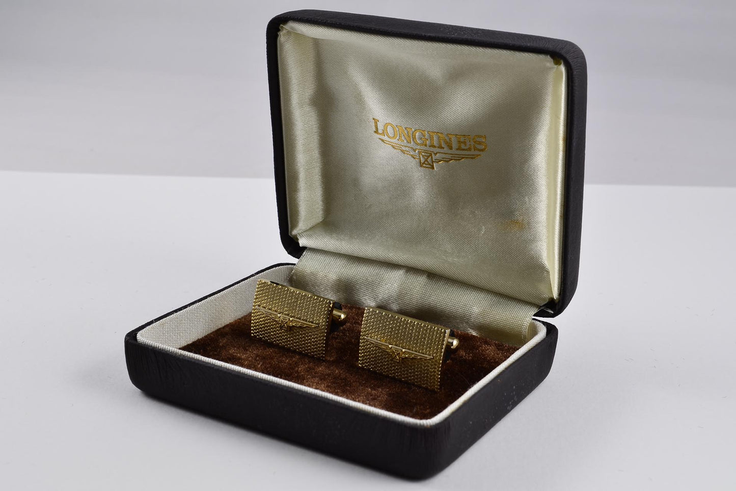 Longines - Boutons de manchette effet maille - LumeVille