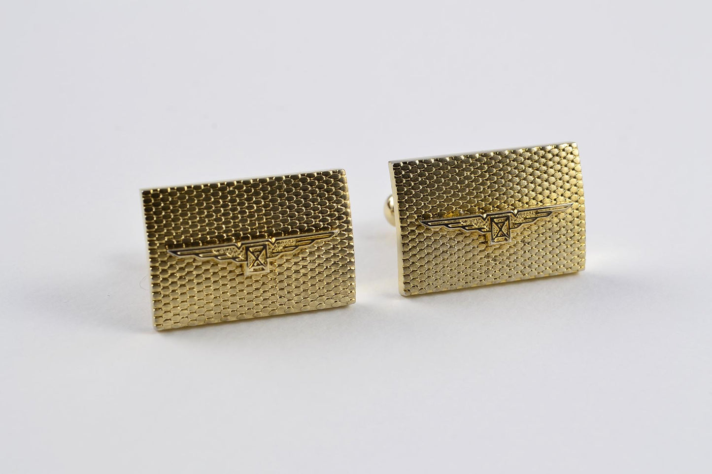 Longines - Boutons de manchette effet maille - LumeVille