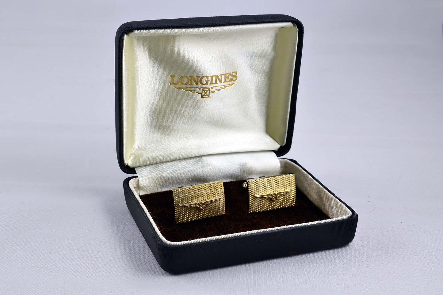 Longines - Boutons de manchette effet maille - LumeVille