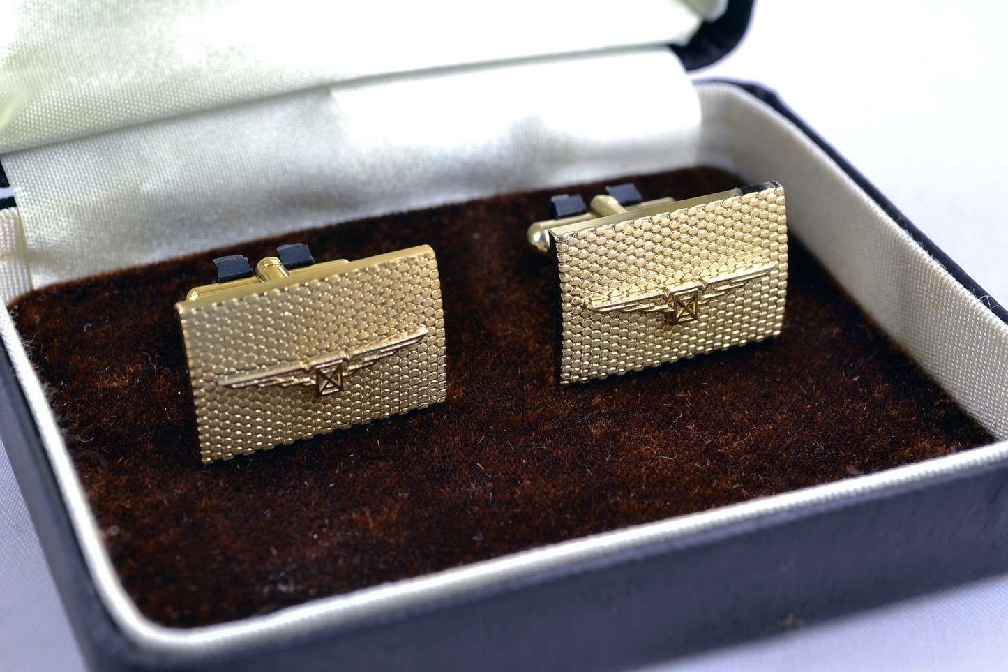 Longines - Boutons de manchette effet maille - LumeVille