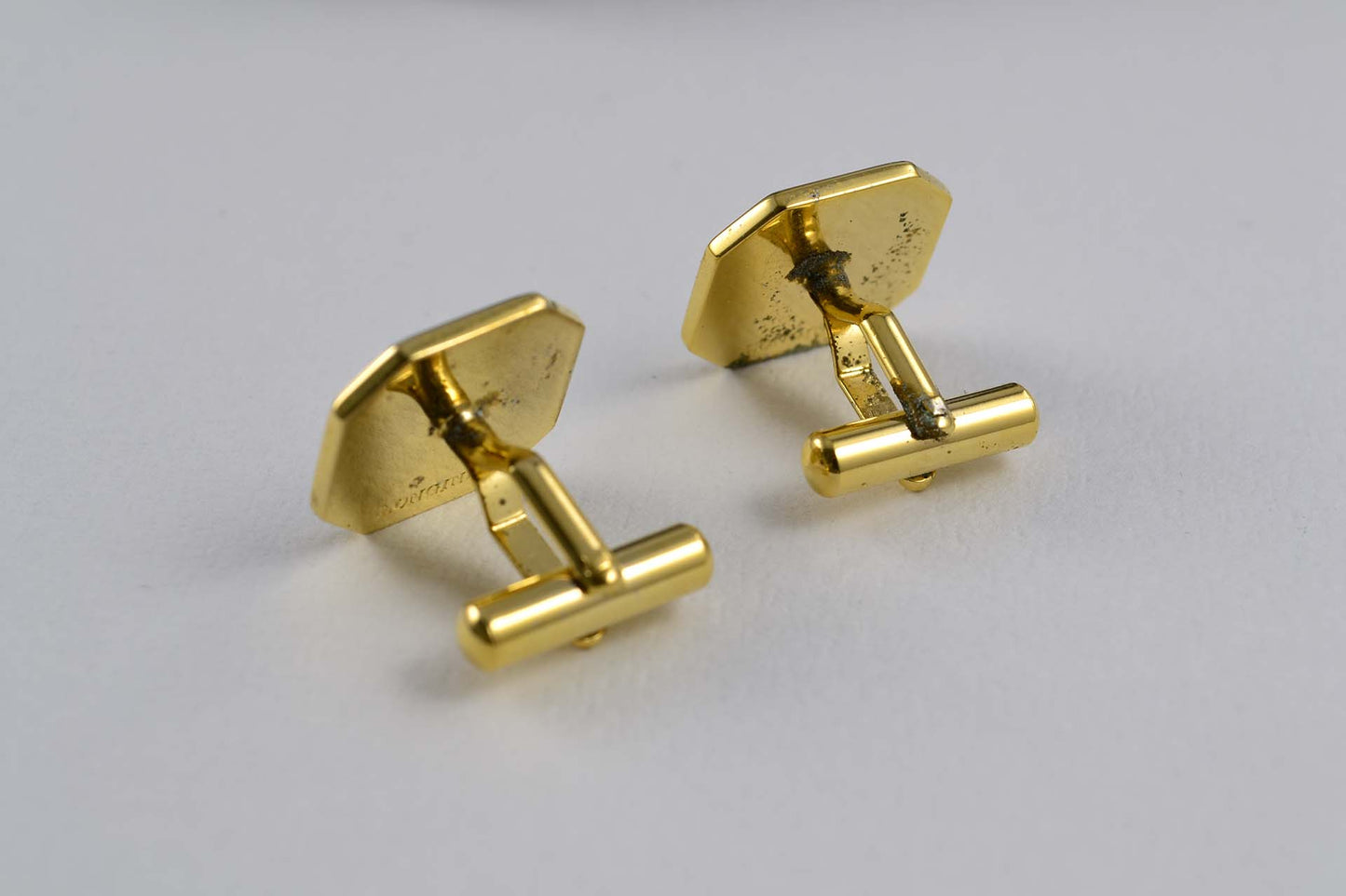 Longines - Boutons de manchette et bouton de col "L" en laque - LumeVille
