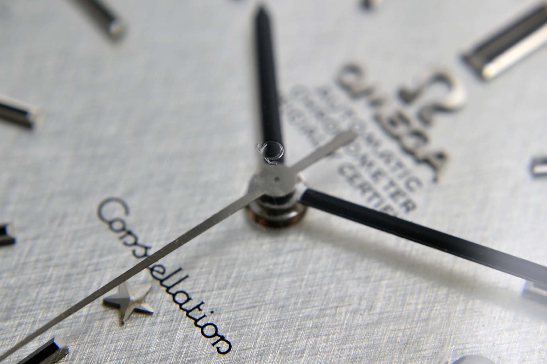 Omega Constellation "C" 168.017 Linen Dial late 1960 - LumeVille