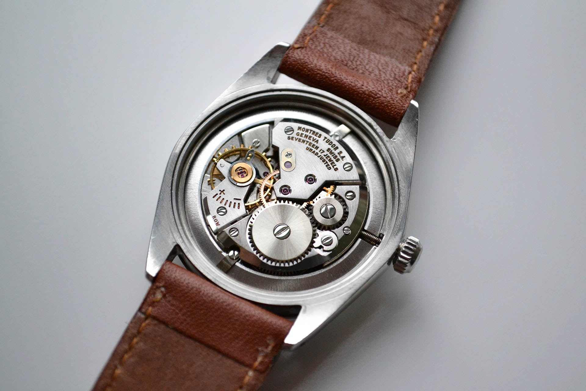 Tudor Oyster 7934 patina lumeville montre vintage rolex