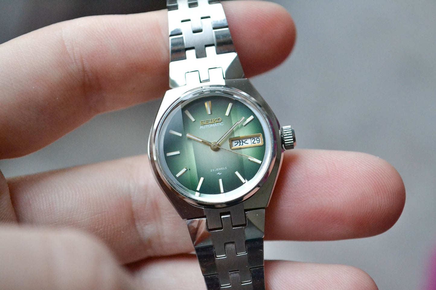 Seiko Joyful Lady JDM NOS 2406-0040 lumeville montre vintage