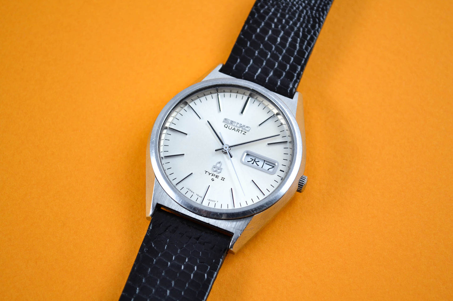 Seiko Quartz JDM Type II 7546-8000 montre vintage lumeville