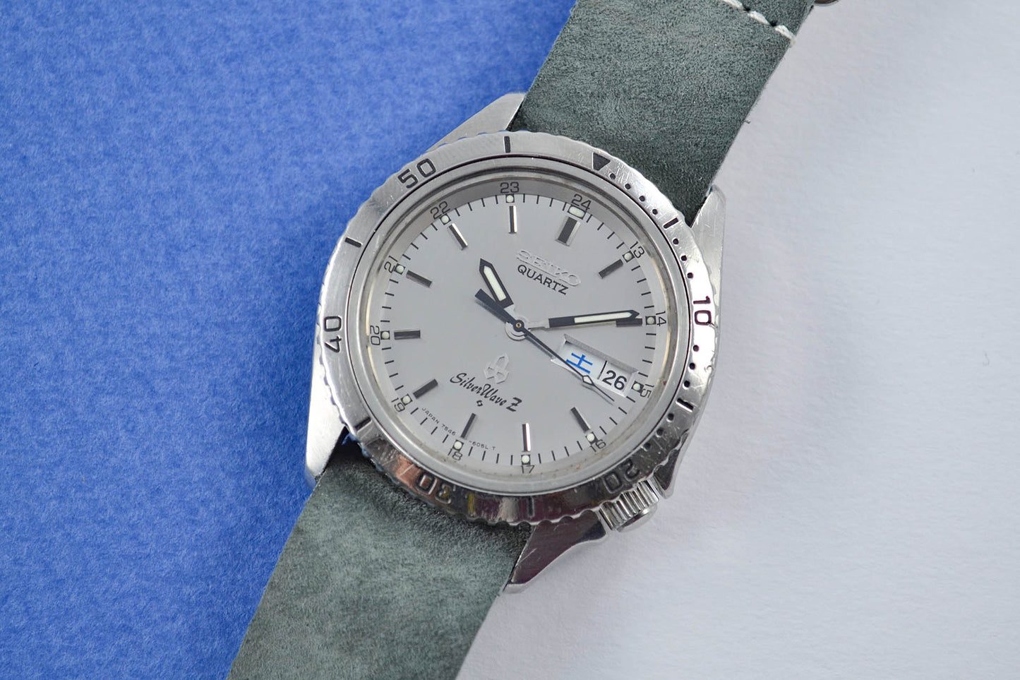 Seiko Silverwave Diver JDM 7546-605A lumeville montre vintage