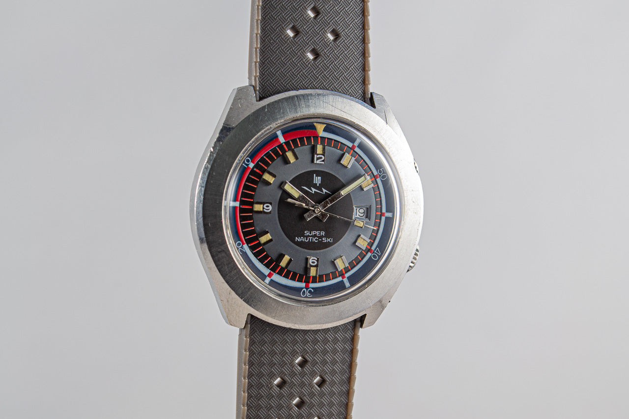 Lip Super Nautic Ski r184 lumeville montre vintage