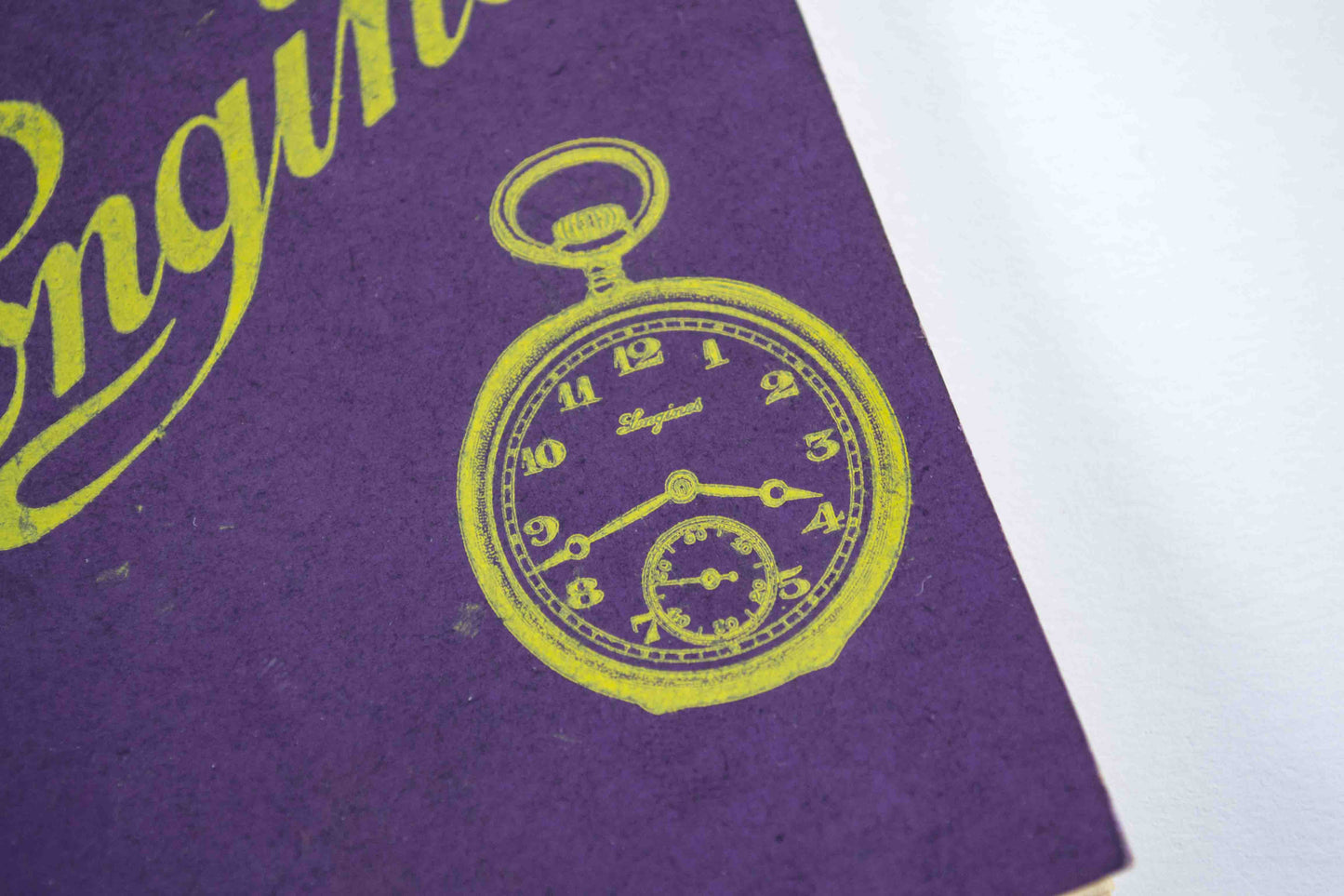 Longines Carnet bloc note 7 Grands Prix lumeville montre vintage