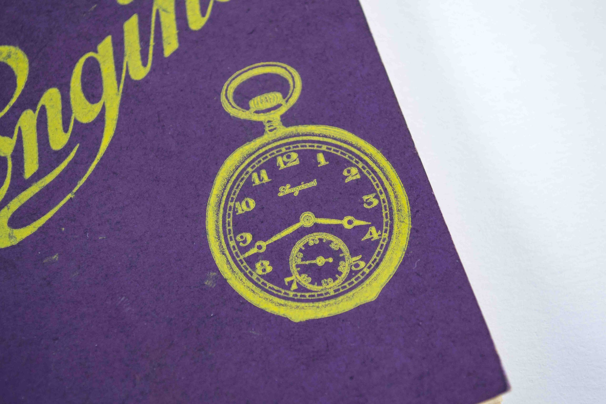 Longines  Carnet bloc note 7 Grands Prix lumeville montre vintage