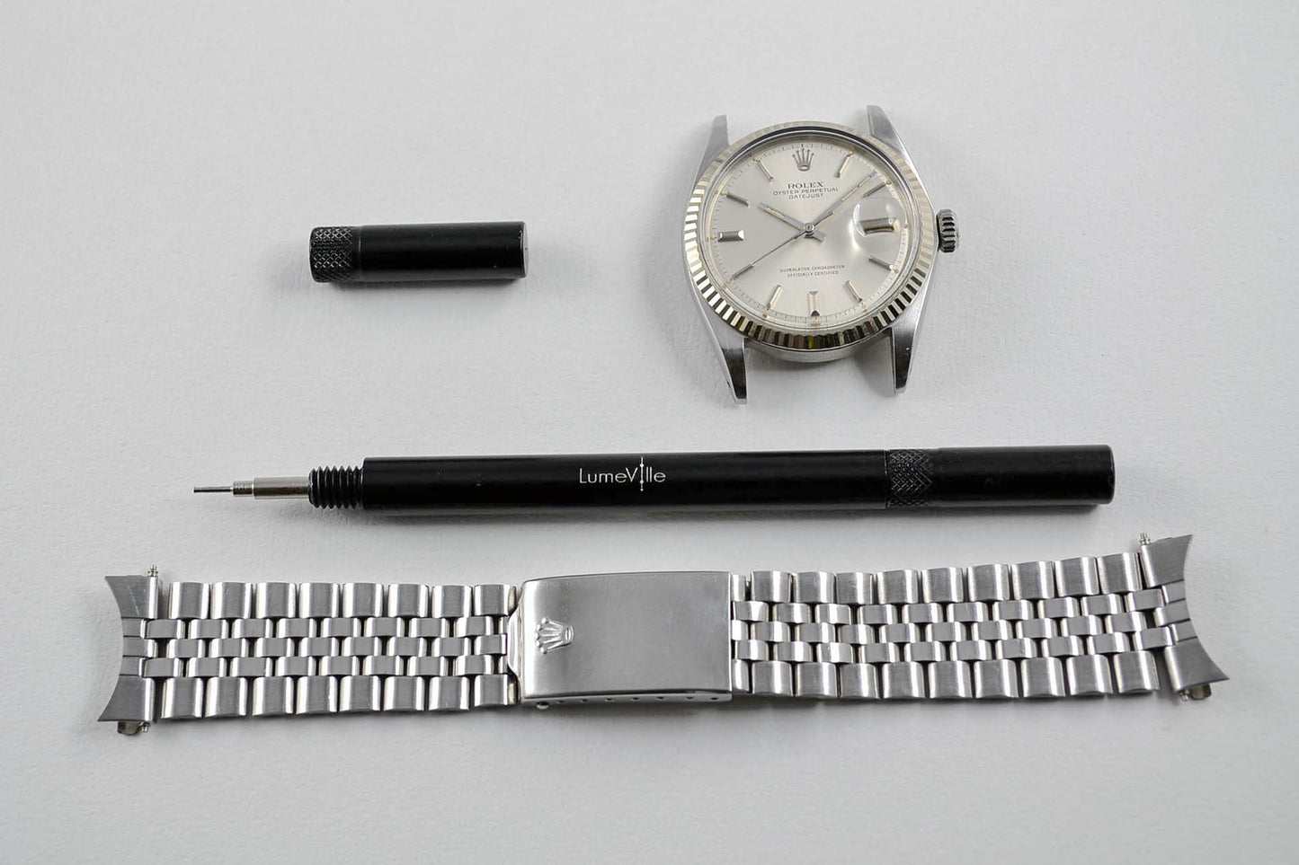 LumeVille outil bracelet montre vintage barettes bergeon 6767 rolex